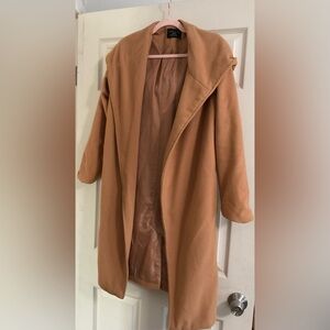 Love Tree Women's Camel Trench Coat